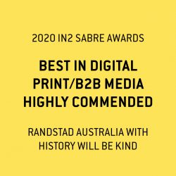 Sabre Awards 2020 Randstad